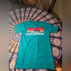 Champion Tshirt Teal Men’s Small